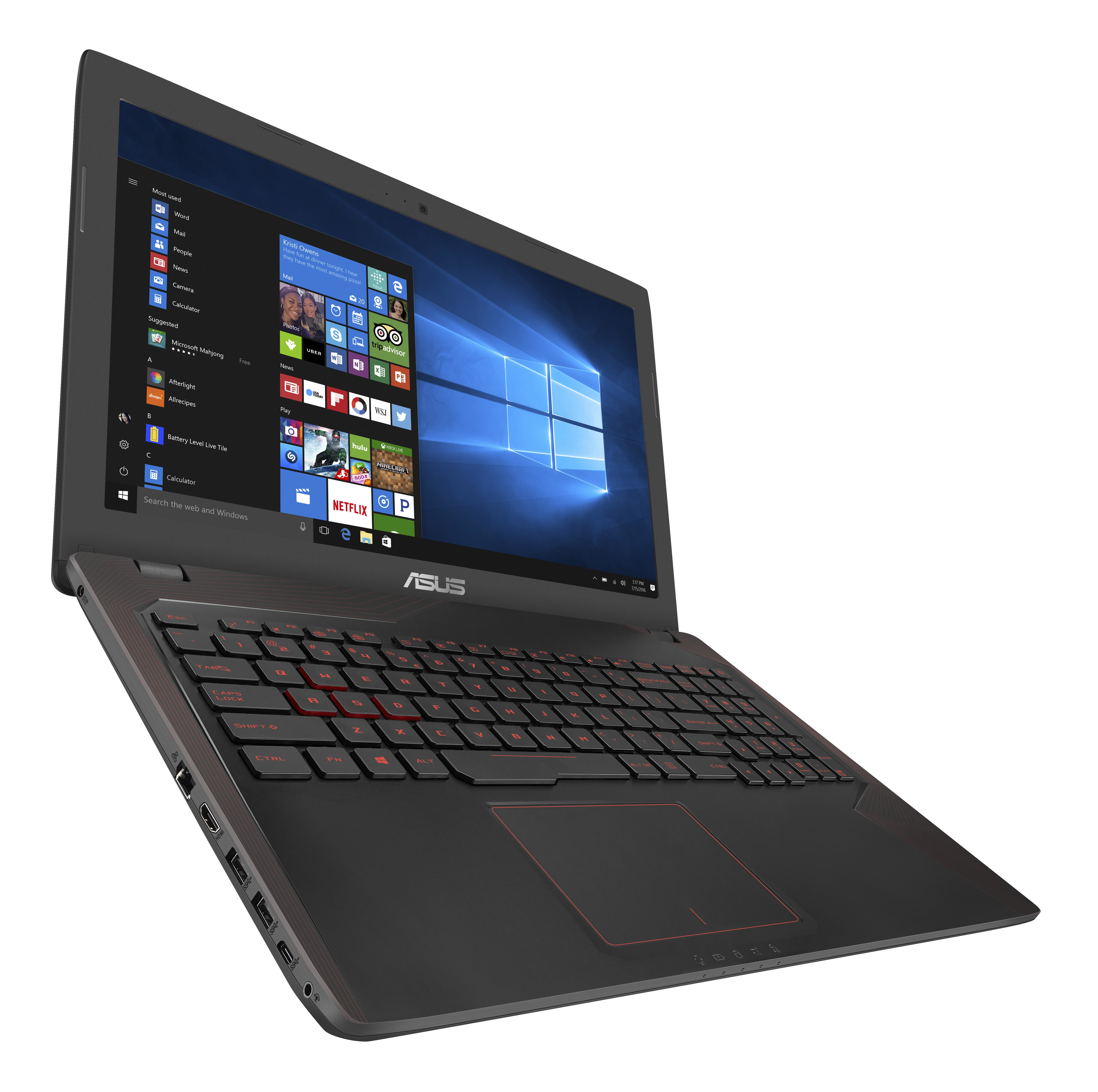 ASUS FX553VE-DM407T/i5-7300HQ/8GB/1TB/4GB-GTX1050TI/15.6" Gaming Laptop