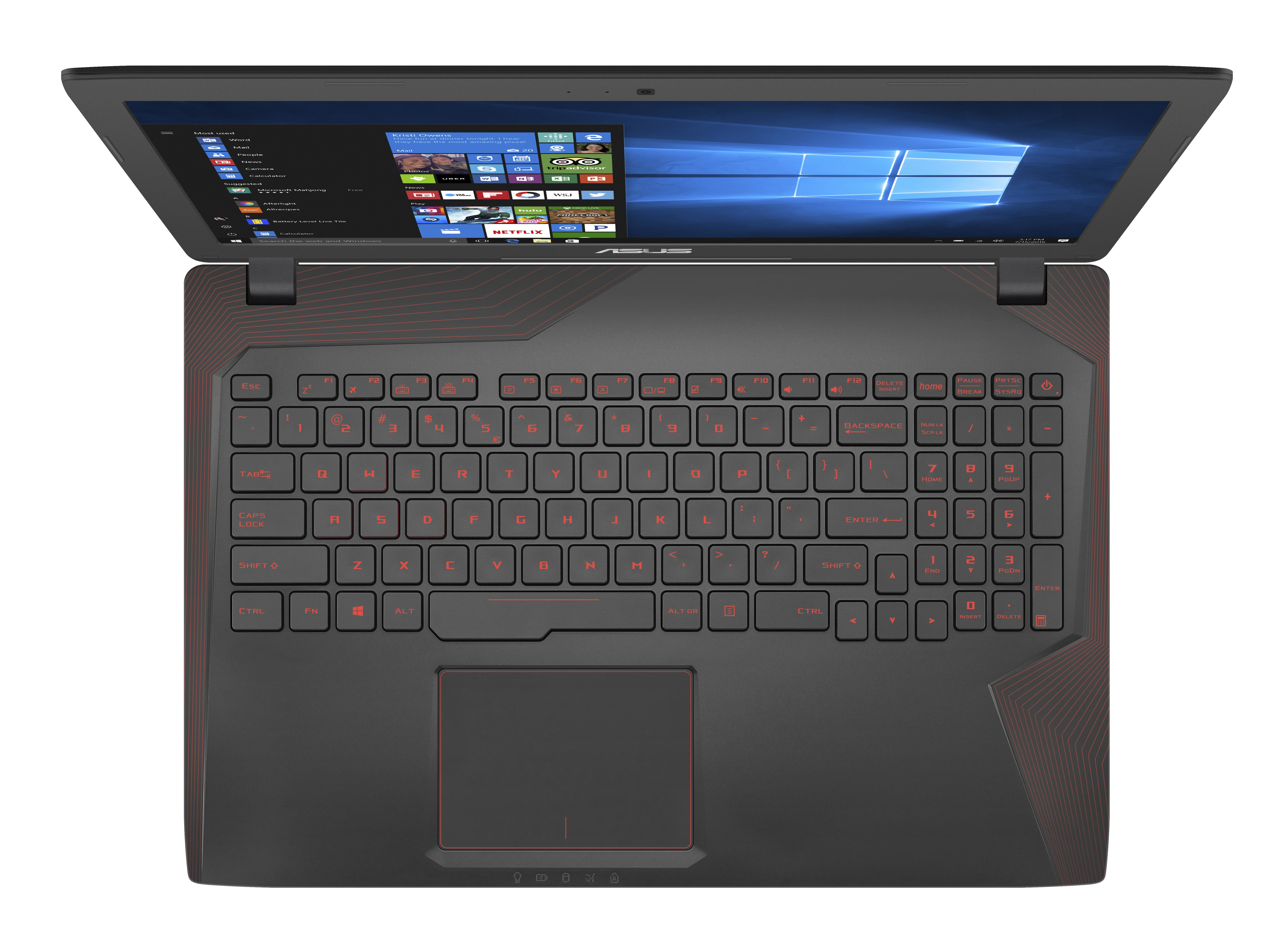 ASUS FX553VE-DM407T/i5-7300HQ/8GB/1TB/4GB-GTX1050TI/15.6" Gaming Laptop