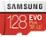 SAMSUNG EVO+ 95MB/S CL10 U1+AD - Micro-SDXC-Speicherkarte  (128 GB, 100, Weiss/Rot)