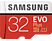 SAMSUNG EVO+ 95MB/S CL10 U1+AD - Micro-SDHC-Cartes mémoire  (32 GB, 95 MB/s, Blanc/Rouge)