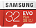 SAMSUNG EVO+ 95MB/S CL10 U1+AD - Micro-SDHC-Speicherkarte  (32 GB, 95 MB/s, Weiss/Rot)