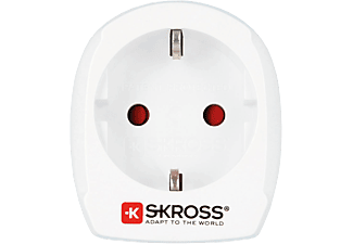 SKROSS Travel Adapter EU/CH - Reiseadapter (Weiss)