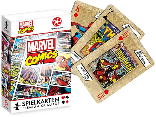 WINNING MOVES Number 1 - Marvel Comics Retro - Spielkarte