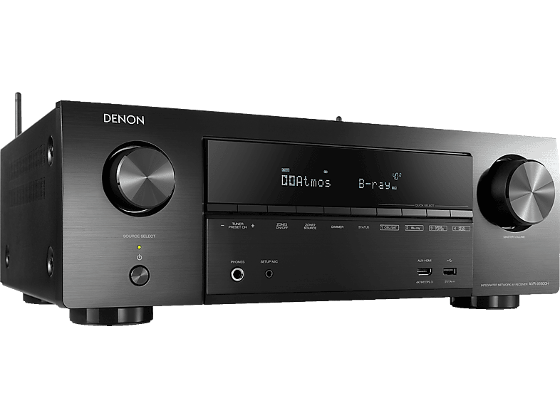 Denon Avr X1600h Av Receiver 7 2 Kanale Schwarz Av Receiver Online Kaufen Saturn