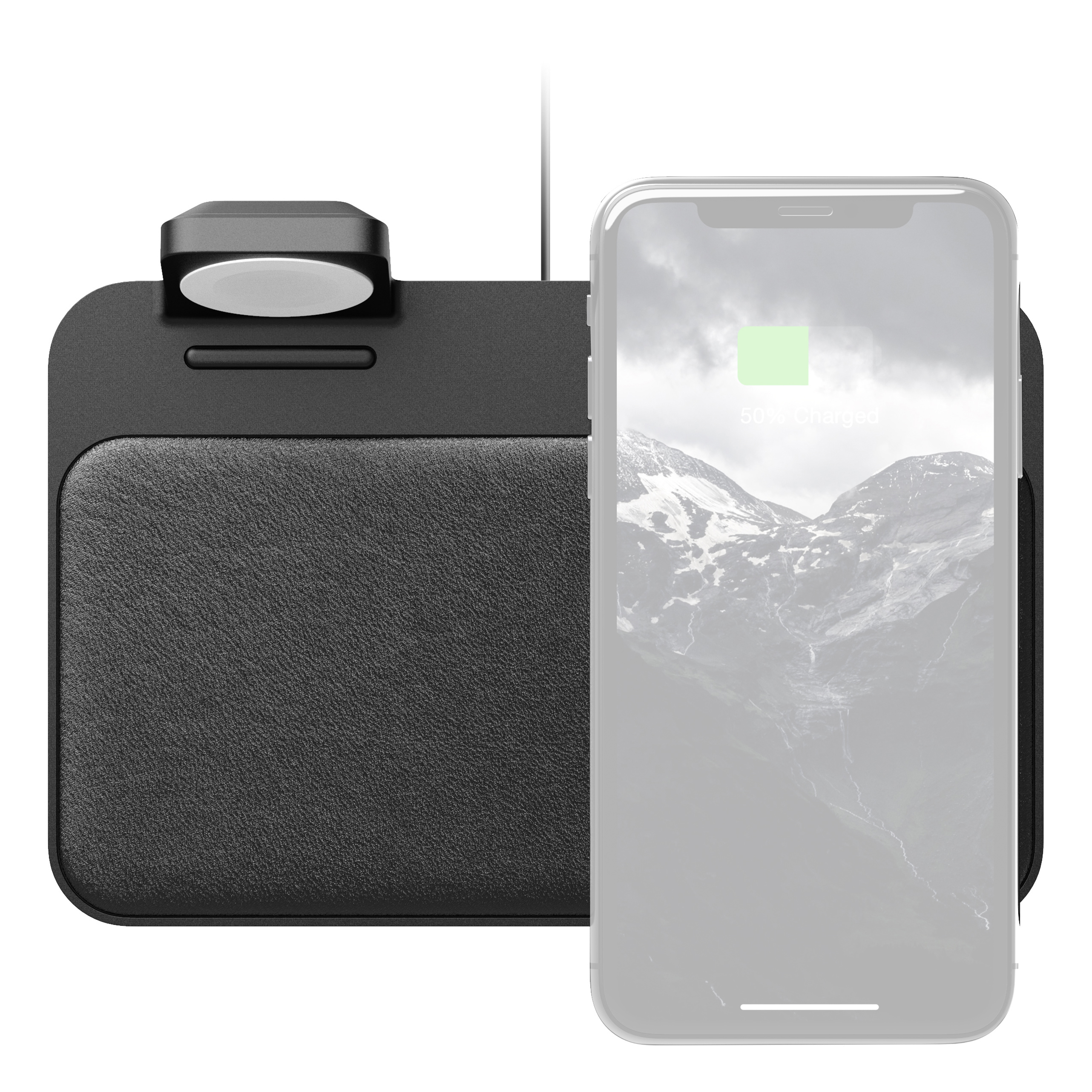 NOMAD Base Station Apple Watch Edition Induktives Ladegerät Universal 7.5 W, schwarz