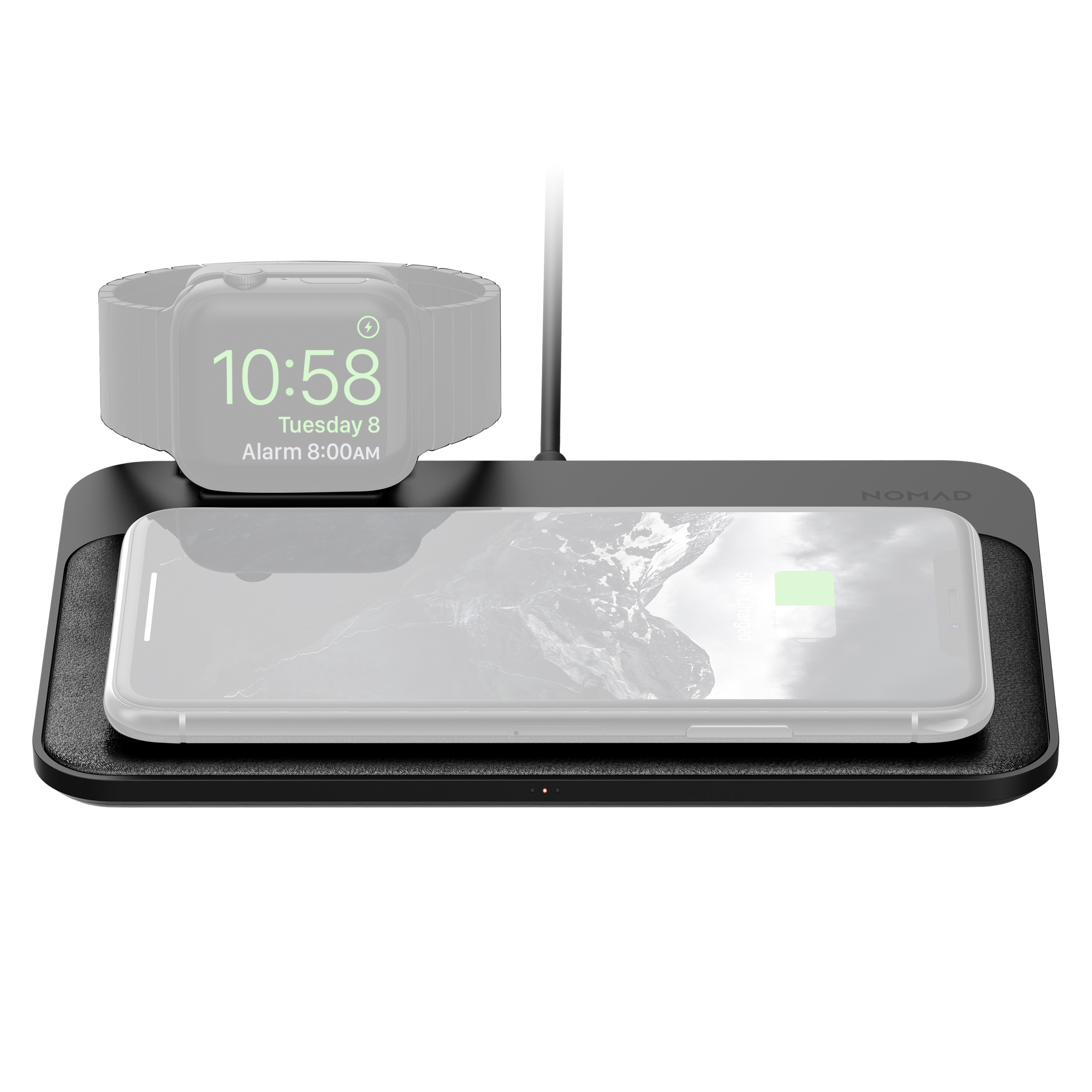 NOMAD Base Station Apple Watch Edition Induktives Ladegerät Universal 7.5 W, schwarz
