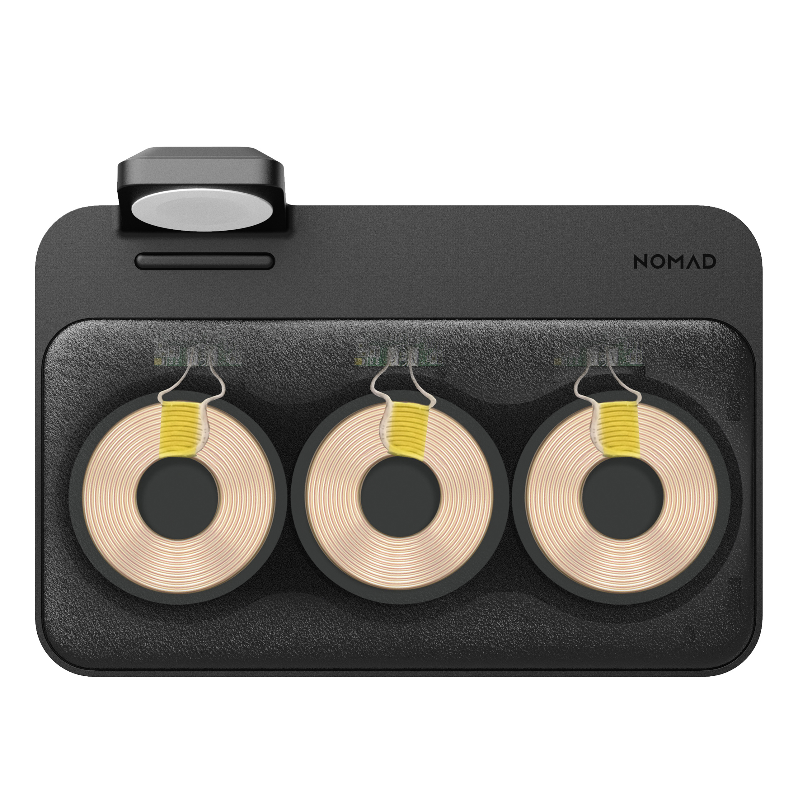 NOMAD Base Station Apple Watch Induktives schwarz Edition Ladegerät 7.5 W, Universal