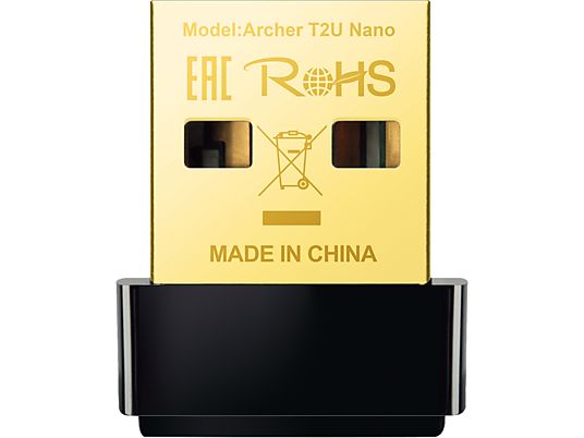 TP-LINK Archer T2U Nano AC600 - Adaptateur WLAN USB (Noir)