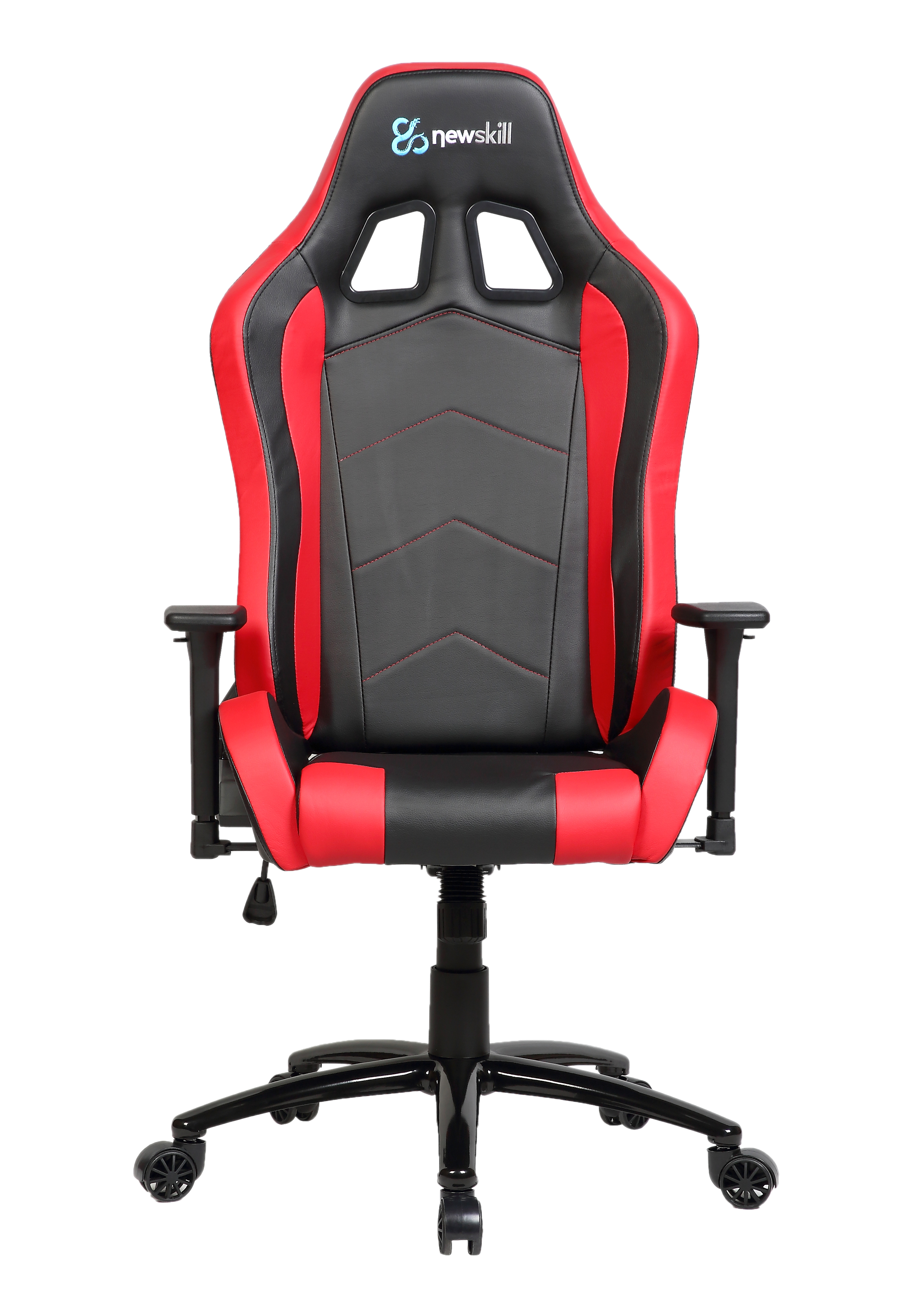 Silla gaming - Newskill Takamikura, Reclinable, Rojo