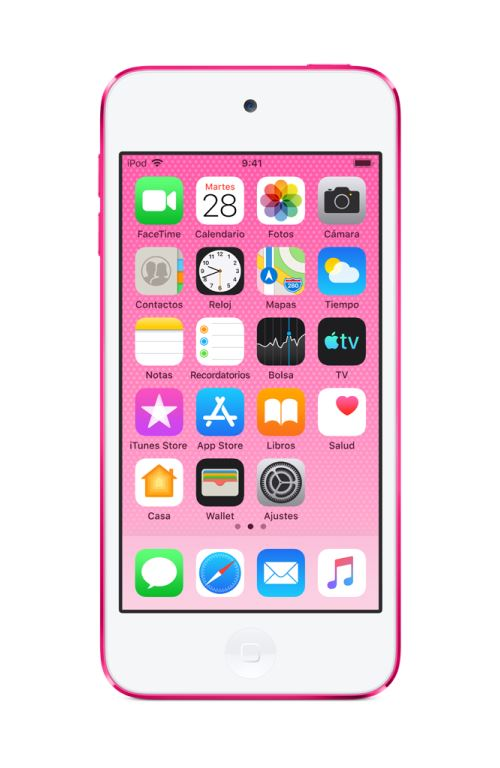 Apple iPod Touch (2019), 4" Retina, 256 GB, Chip A10 Fusion, Cámara 8 MP, Wi-Fi, Rosa