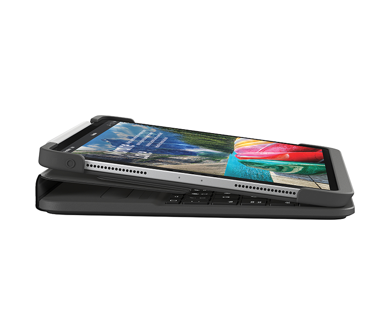 Funda con teclado - Logitech SLIM FOLIO PRO para IPAD PRO 12.9", Negro