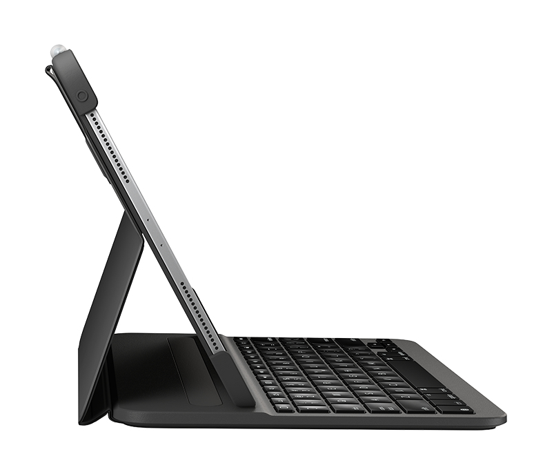 Funda con teclado - Logitech SLIM FOLIO PRO para IPAD PRO 12.9", Negro