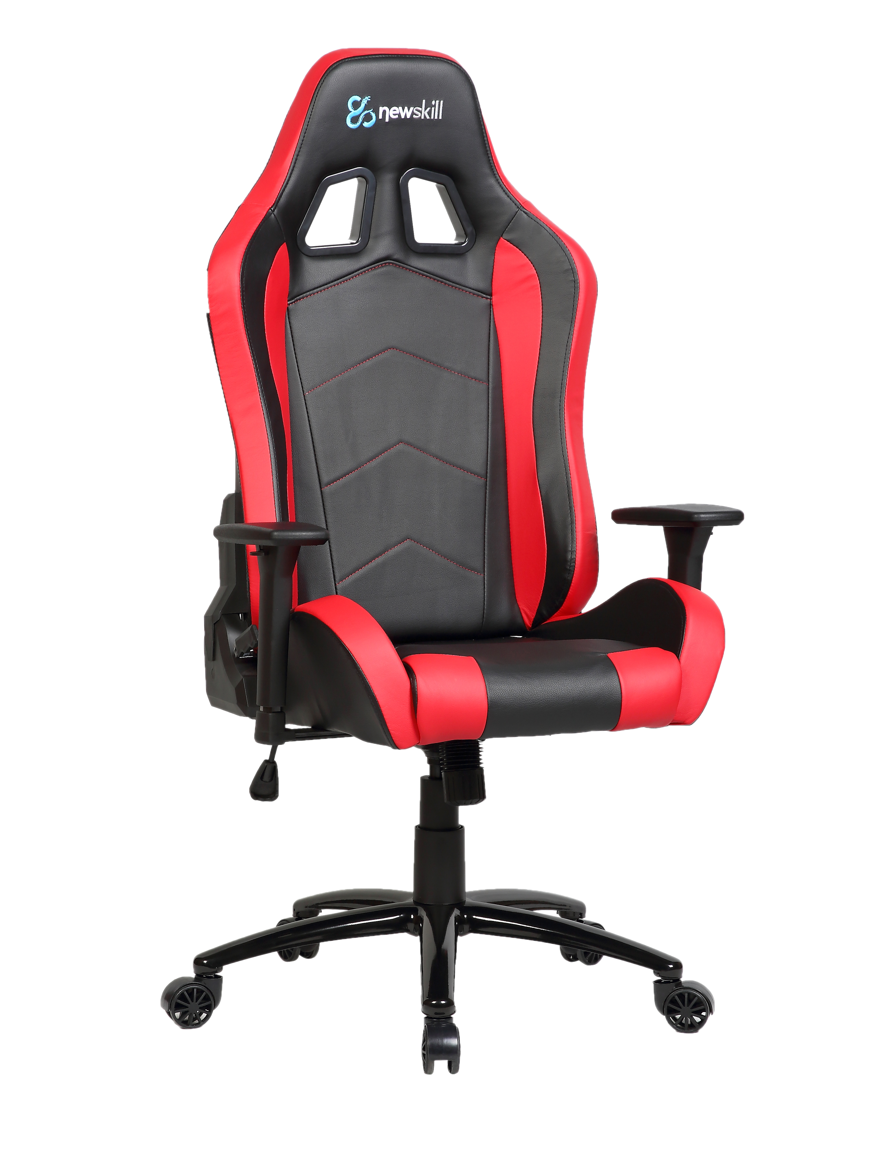 Silla gaming - Newskill Takamikura, Reclinable, Rojo