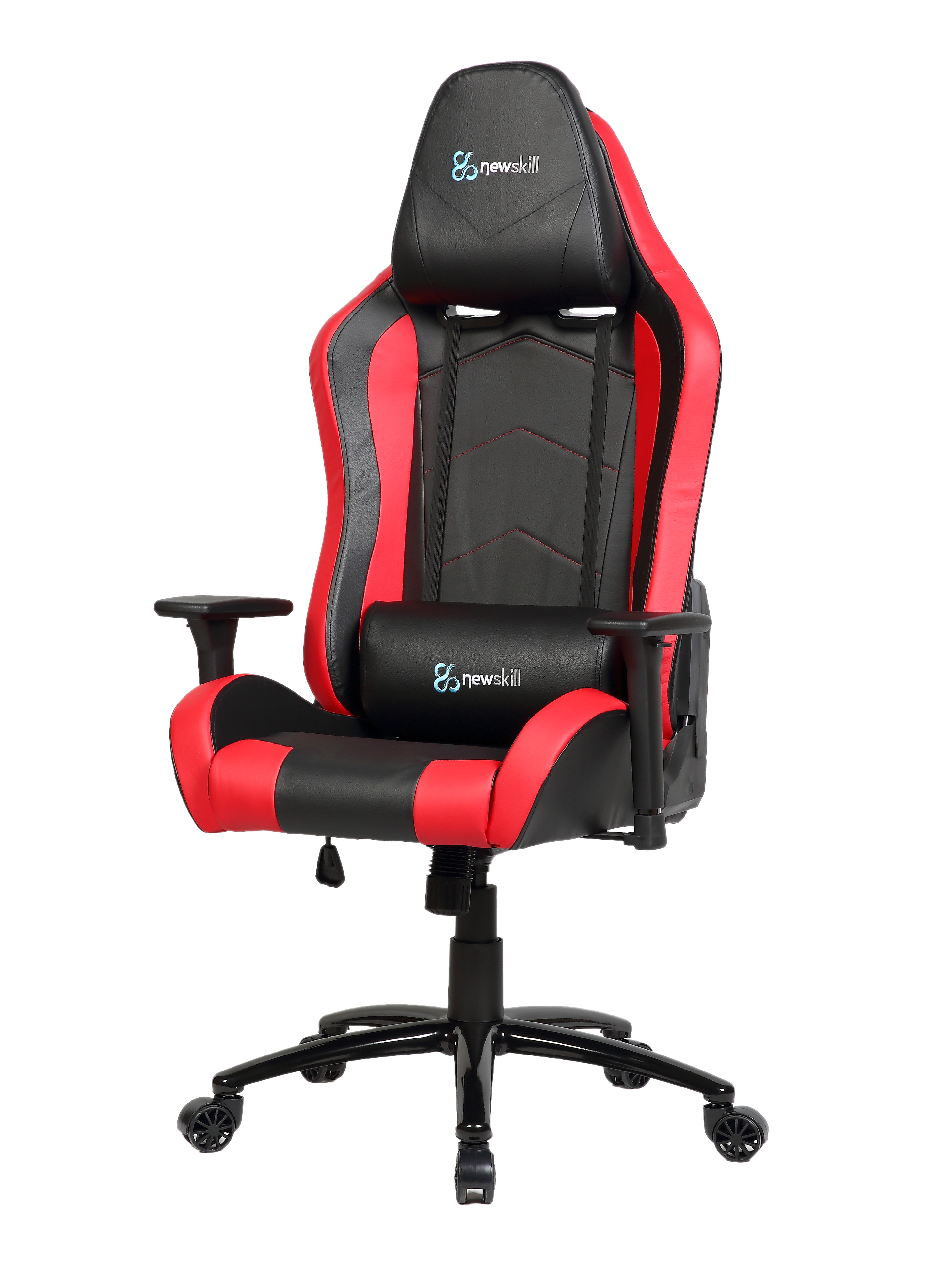 Silla gaming - Newskill Takamikura, Reclinable, Rojo