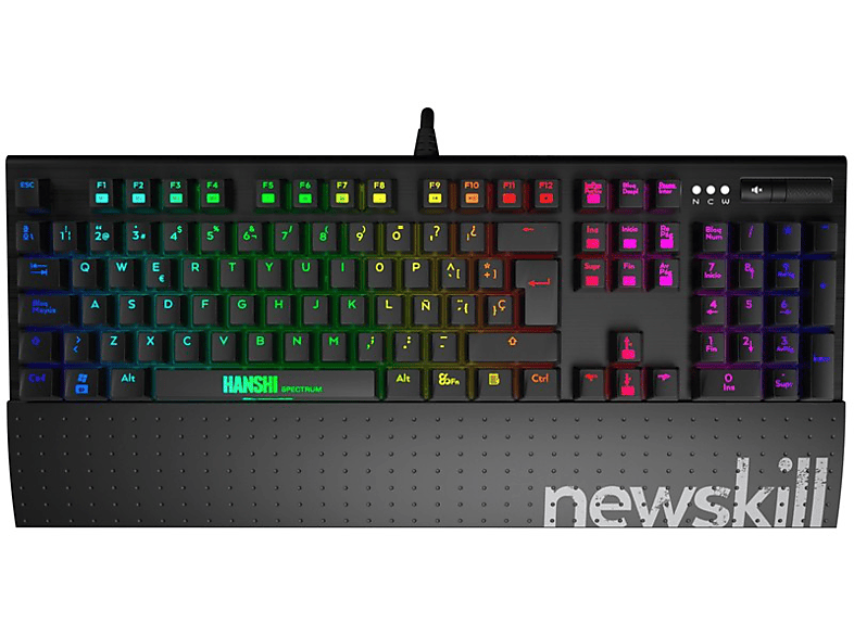 Newskill Hanshi Spectrum Mechanical Gaming Keyboard Black Newskill Hanshi Spectrum Mechanical Gaming Keyboard Black