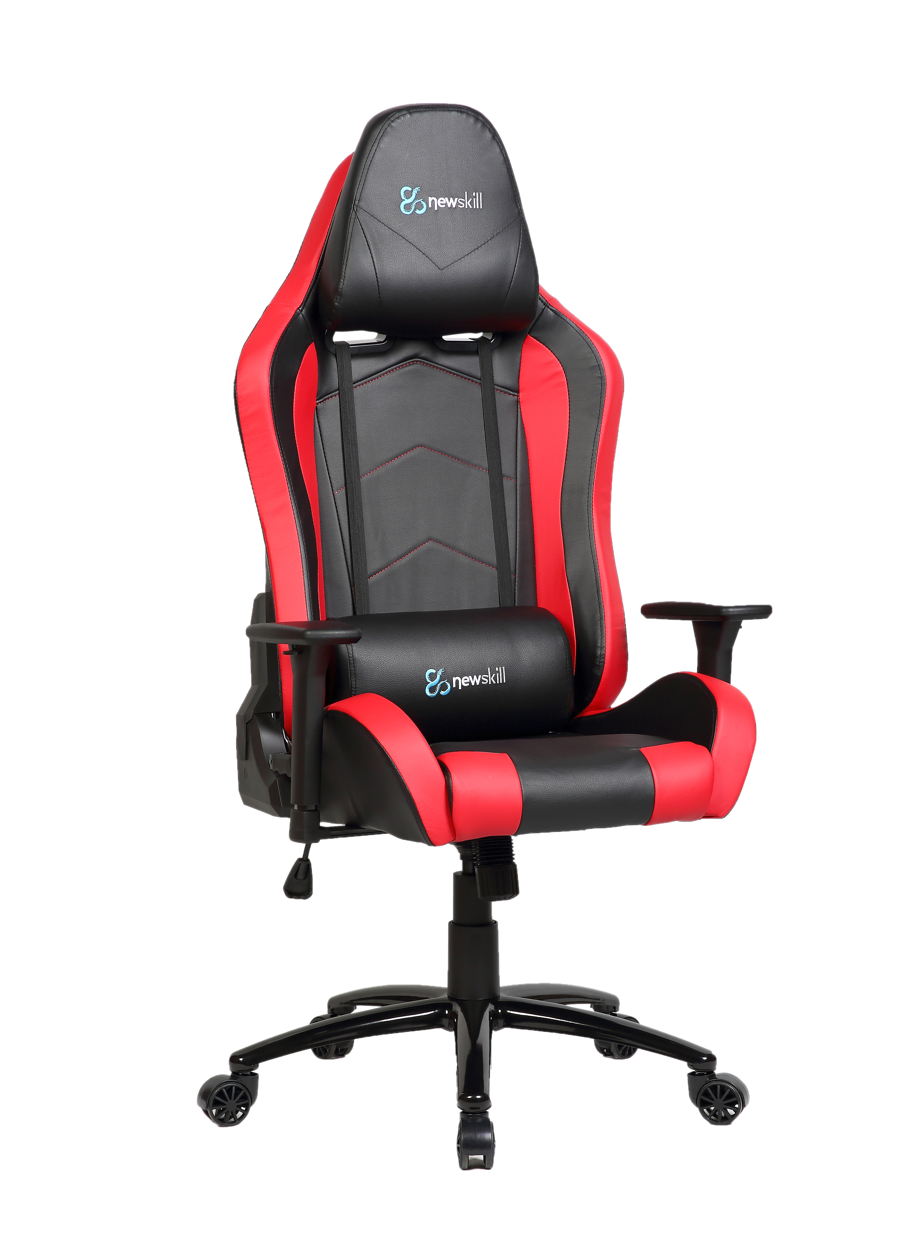 Silla gaming - Newskill Takamikura, Reclinable, Rojo
