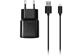 Cargador para móvil | OK. OZB-534, Con USB Lightning, Negro