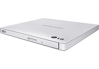 LG Graveur DVD portable Ultra Slim 8x USB 2.0 Blanc (GP57EW40.AHLE10B)