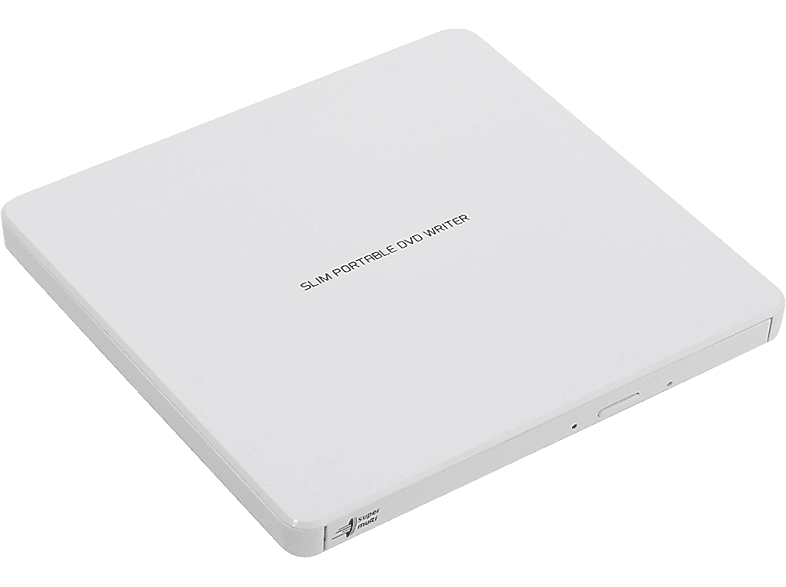 LG Draagbare DVD brander Ultra Slim 8x Tray Wit (GP60NW60.AUAE12B)