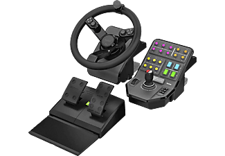 LOGITECH G Saitek Farm Sim Controller - Lenkrad (Schwarz)