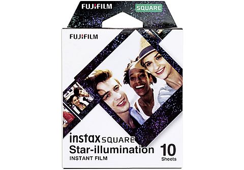 Papel fotográfico - Fujifilm Instax Square Star Illumination, 10 hojas