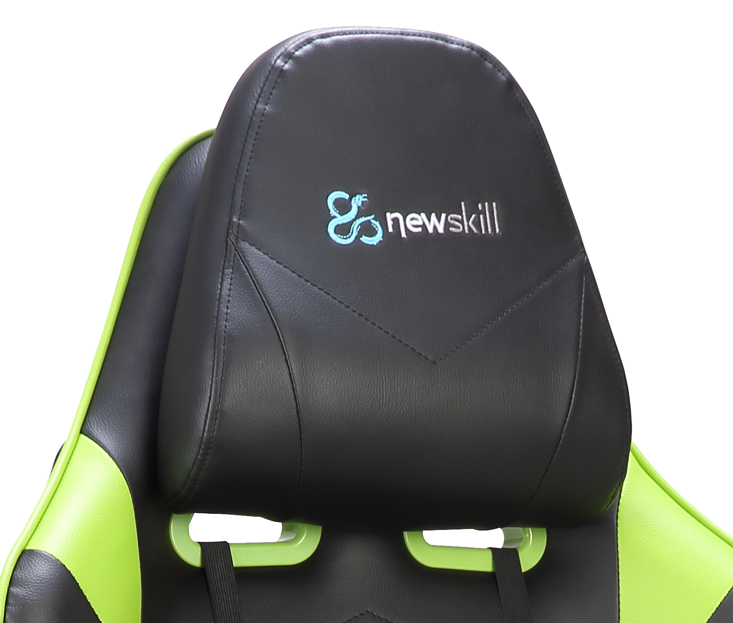 Silla gaming - Newskill Kitsune, Reclinable, Verde