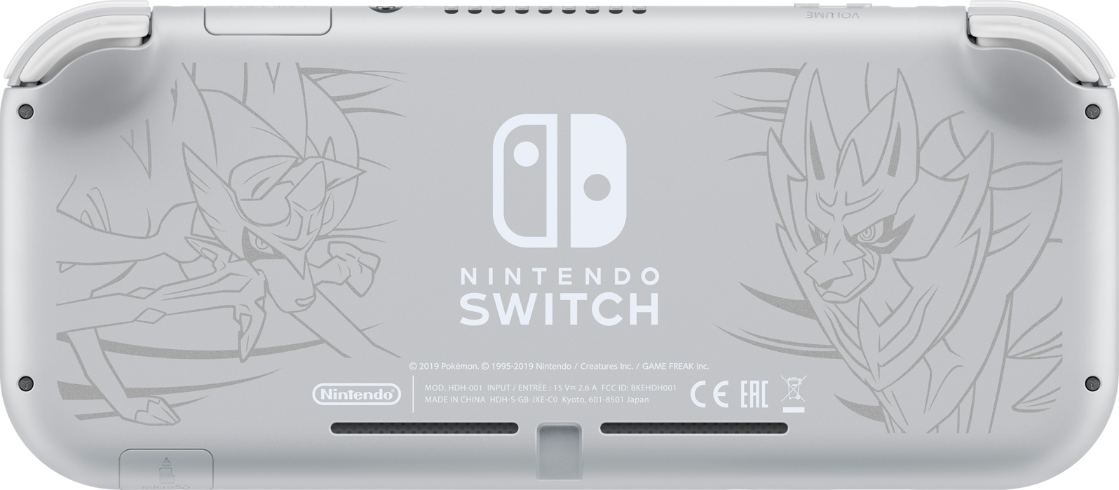 Switch Lite: Zacian & Zamazenta Edition - Spielekonsole - Hellgrau