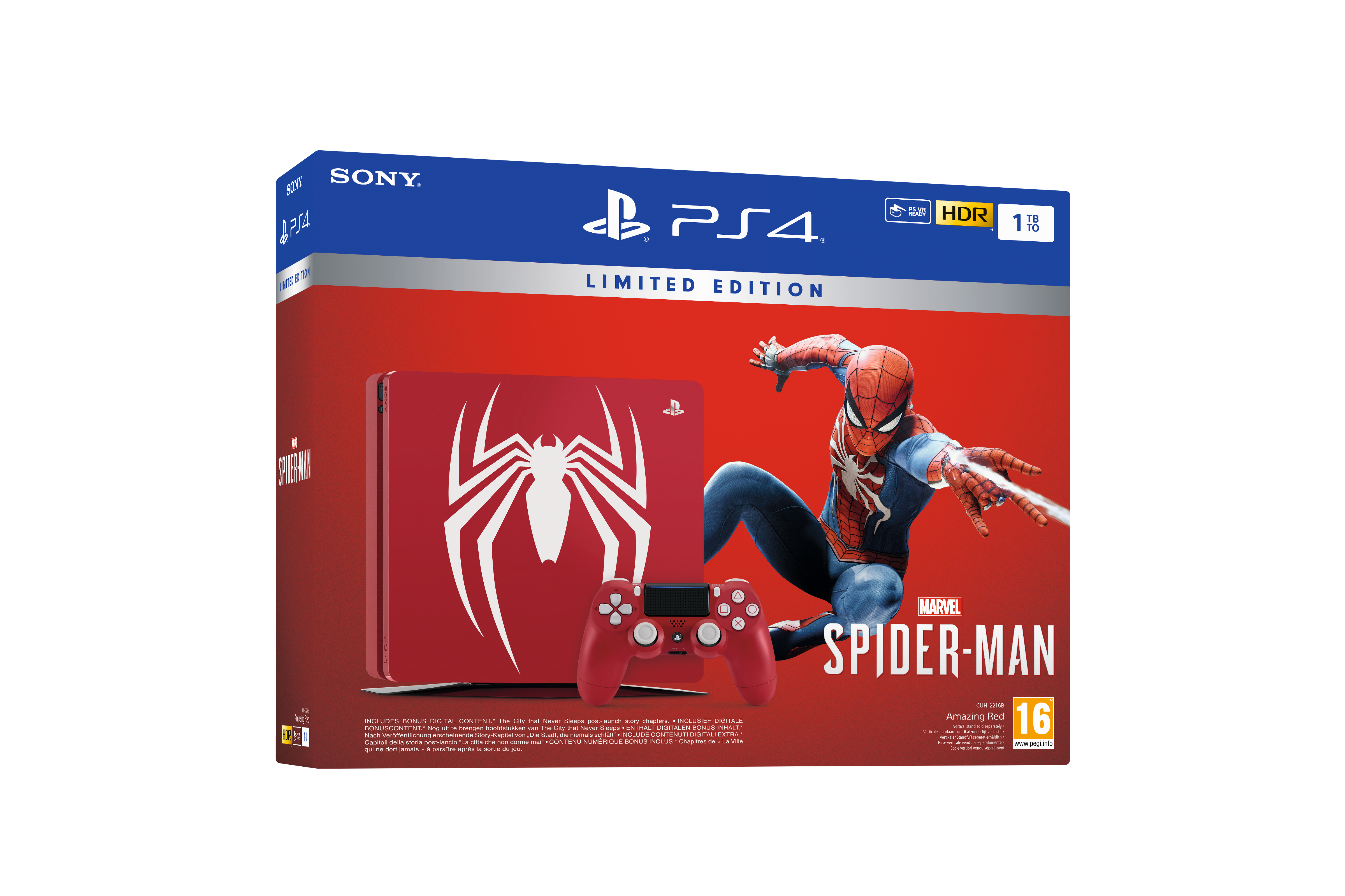 SONY PS4 1TB Limited Edition + Marvel's Spider-Man Fiyat & Özellik