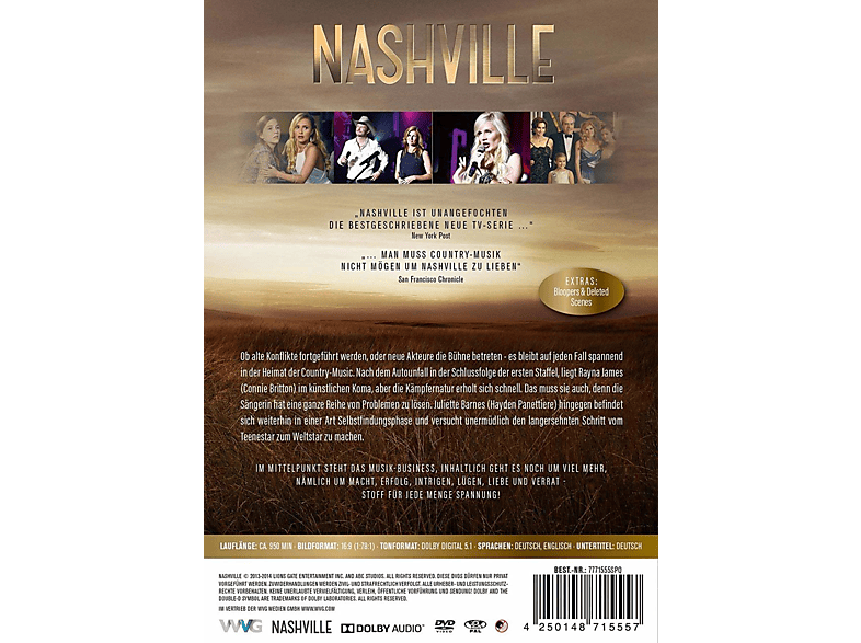 Thumbnail - Nashville - Die Komplette Staffel 2 DVD