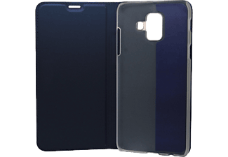 CASE AND PRO Samsung Galaxy A6 Flip oldalra nyíló tok ,  Kék ( BOOKTYPE-SAM-A6-BL)