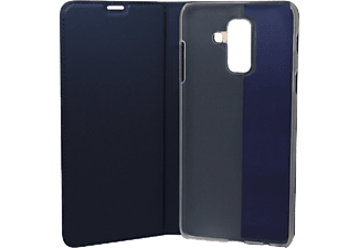 CASE AND PRO Samsung Galaxy A6+ Flip oldalra nyíló tok ,  Kék ( BOOKTYPE-SAM-A6P-BL)