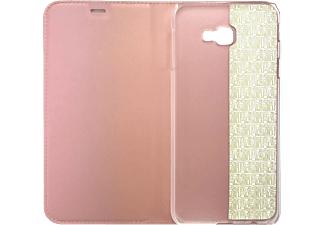 CASE AND PRO Samsung Galaxy J4+ Flip oldalra nyíló tok , Rosegold ( BOOKTYPE-SAM-J4P-RGD)