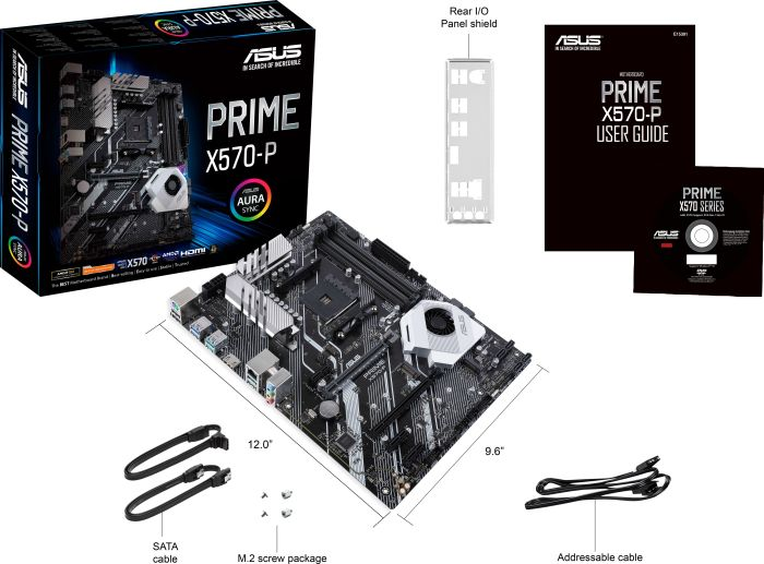 ASUS Mainboard Prime X570-P (90MB11N0-M0EAY0)