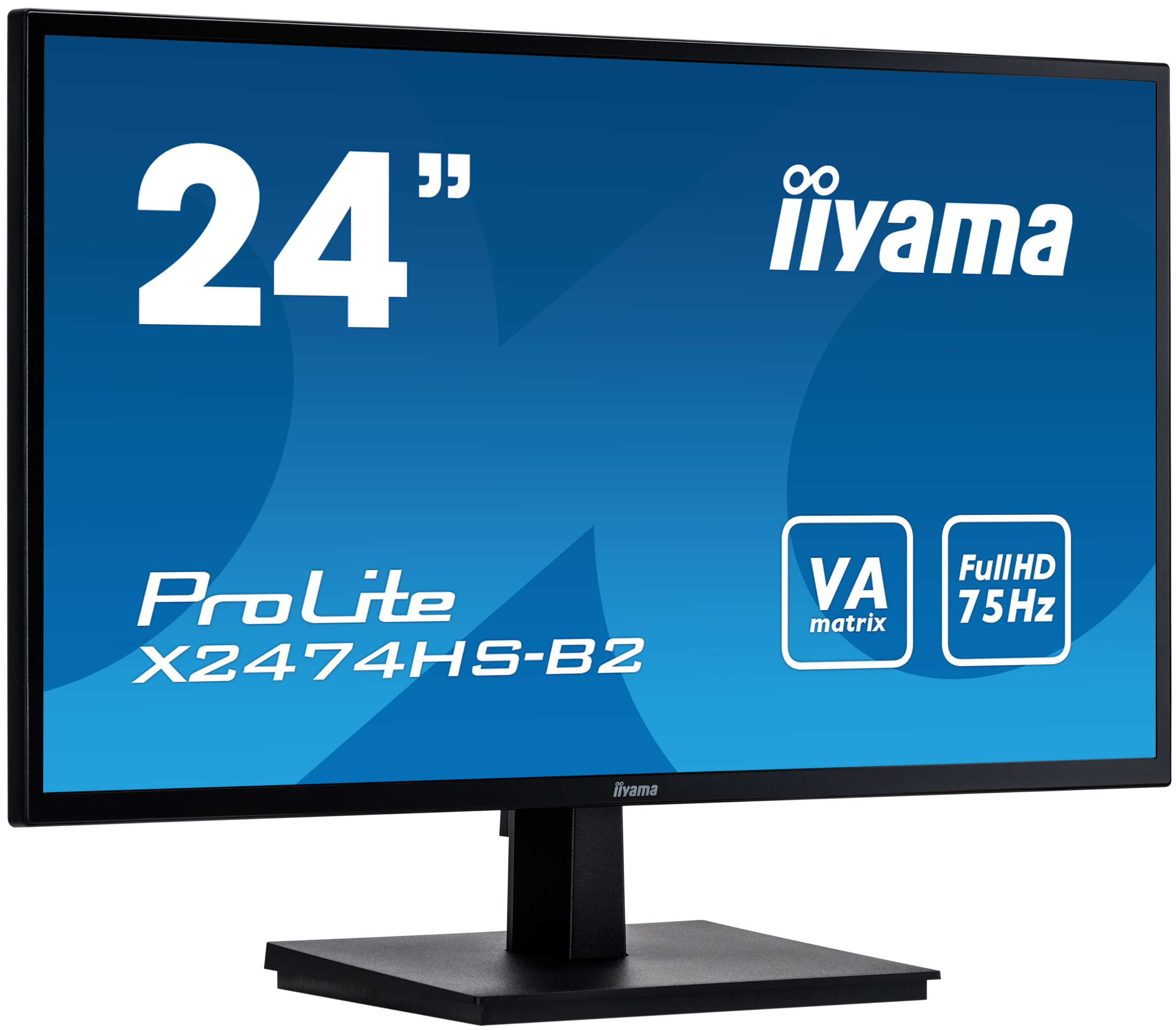 IIYAMA PROLITE X2474HS-B2 24 Zoll  Full-HD  Monitor  4 ms Reaktionszeit  