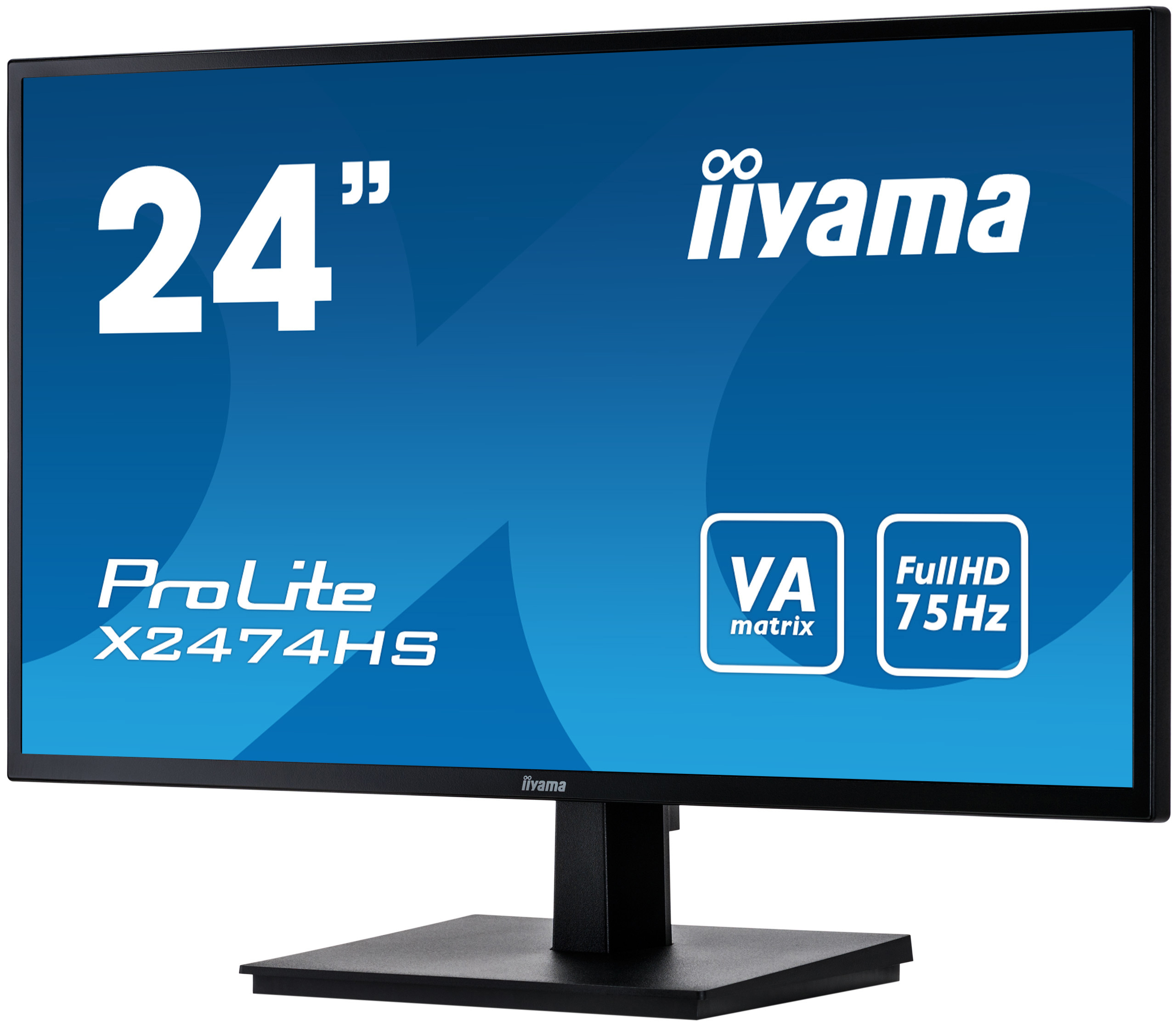 IIYAMA PROLITE X2474HS-B2 24 Zoll  Full-HD  Monitor  4 ms Reaktionszeit  