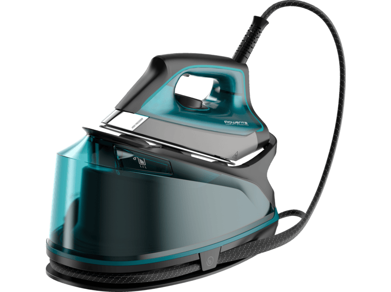 Rowenta DG7623 Compact Steam Pro Dampfbügelstation (6,3 bar, 2200 Watt, 1,1 l Wassertank, Schwarz/Blau) — Foto 3 von 5