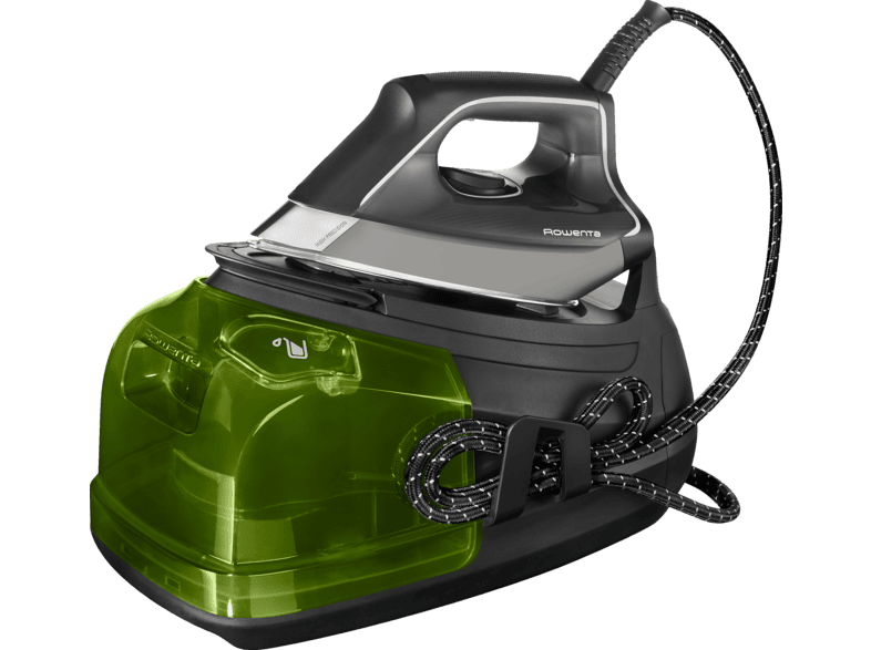 Rowenta DG8626 Perfect Steam Pro Dampfbügelstation (6,9 bar, 2400 Watt, 1,1 l Wassertank, Schwarz/Grün) — Foto 3 von 5