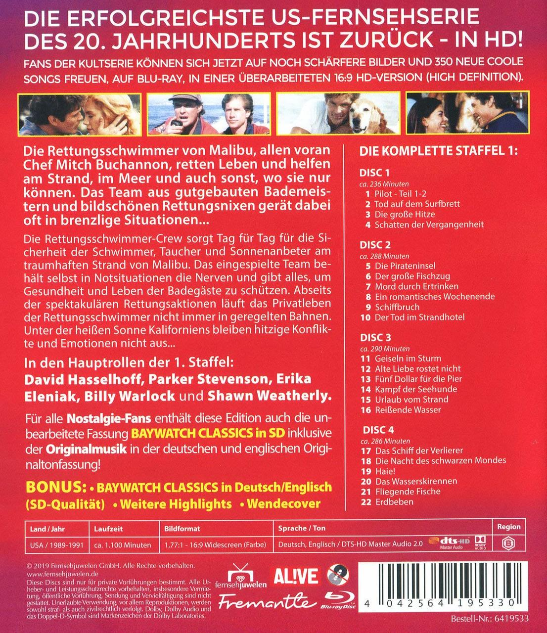 - 1. Baywatch Staffel Blu-ray