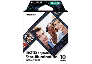 FUJIFILM Instax SQUARE Star-illumination 10S - Sofortbildfilm (Mehrfarbig)
