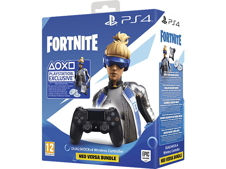 Sony Dualshock 4 Wireless Controller Jet Black Fortnite Neo Versa Bundle Controller Schwarz Mediamarkt