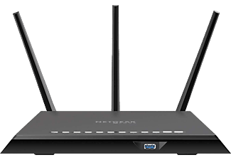 NETGEAR Nighthawk® AC2300 Cybersecurity (RS400) - WLAN-Router (Schwarz)