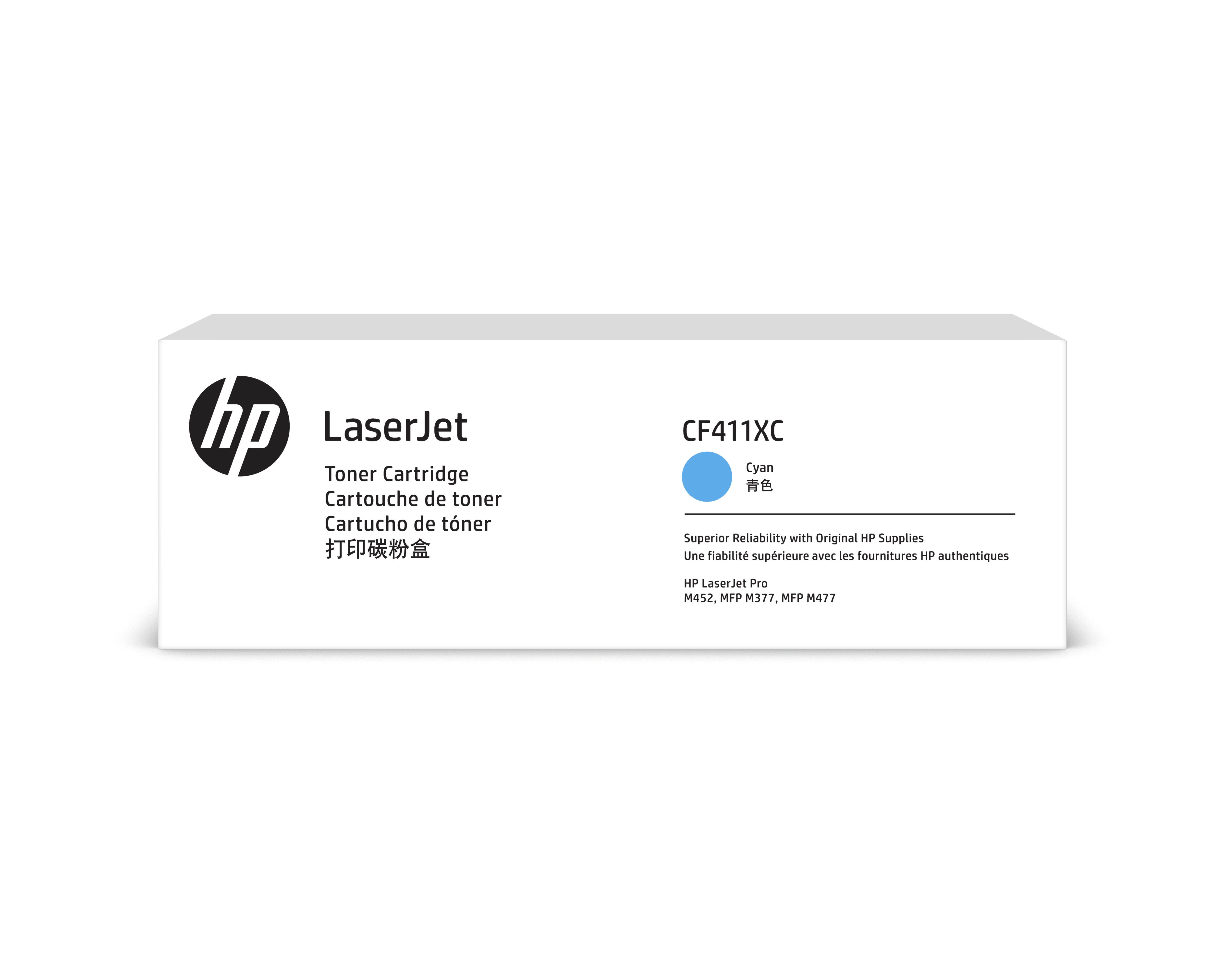 Toner - Hp, CF411XC CONTRACTHYCYANLASERJET