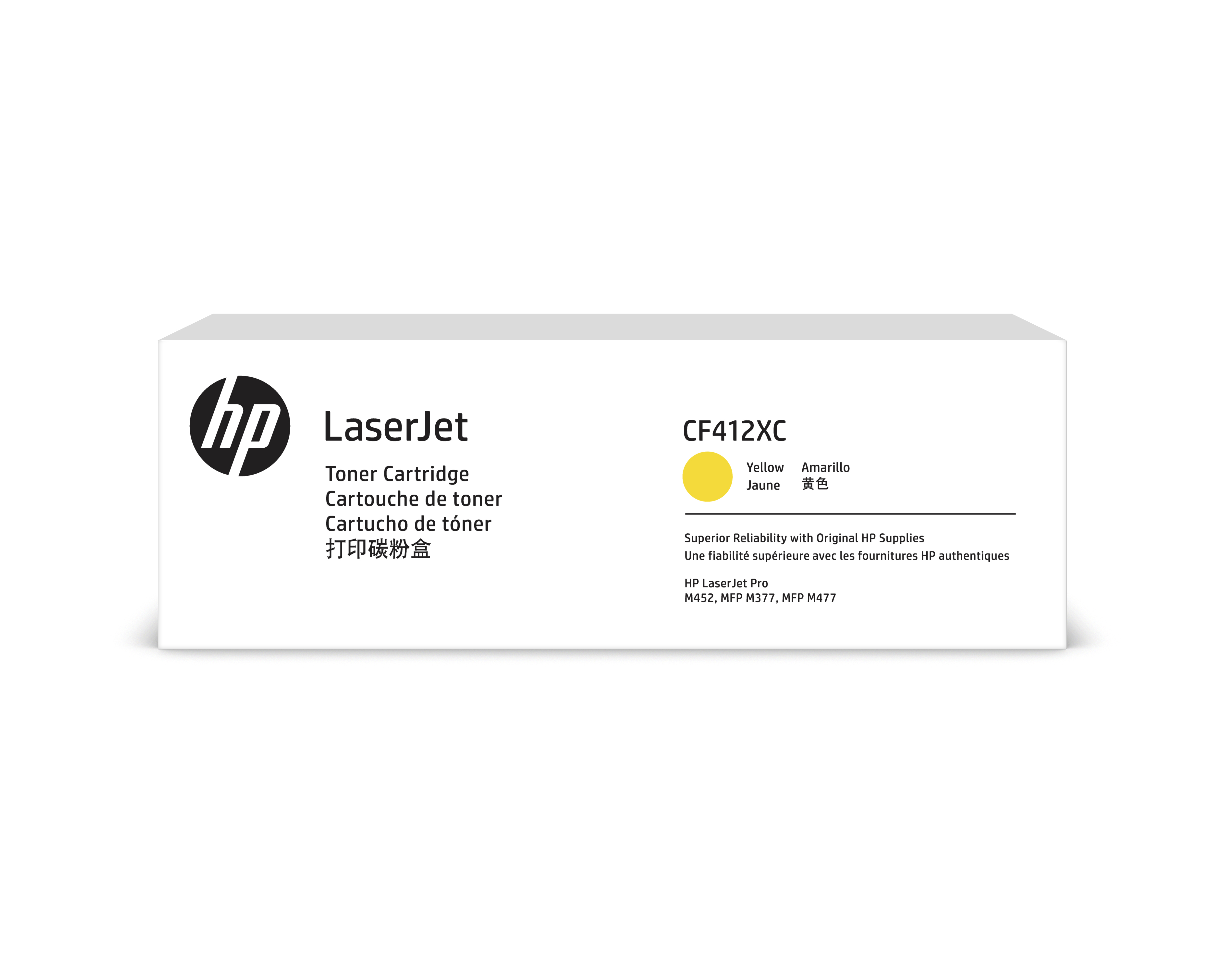 Toner - Hp, CF412XC CONTRCTHYYELLOWLASERJET
