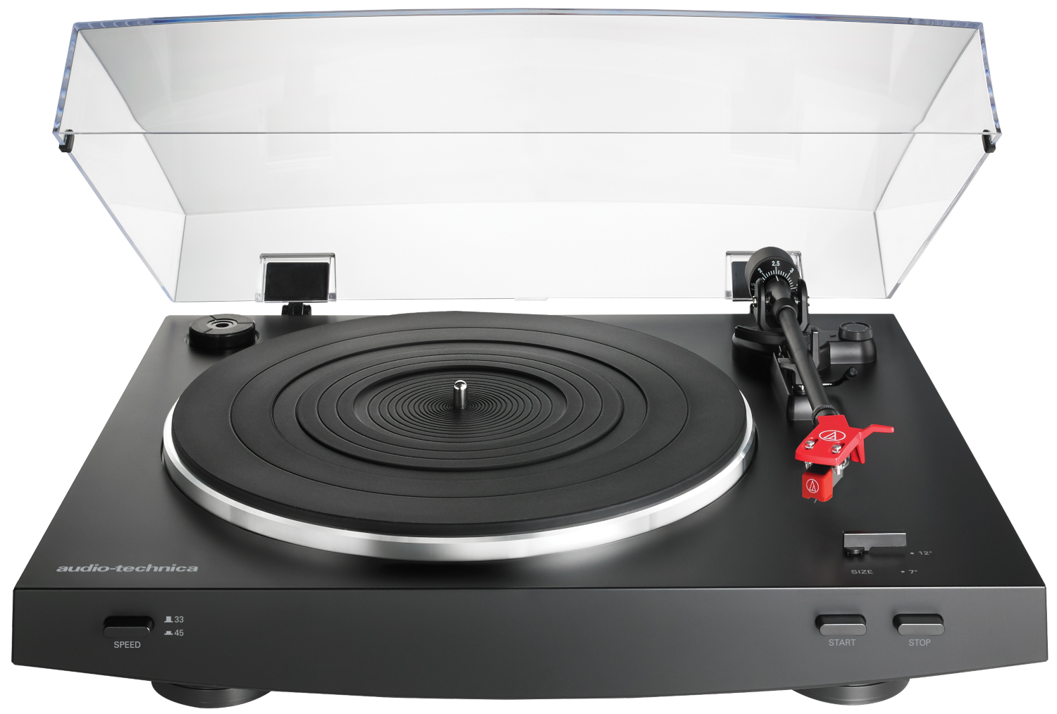 AUDIO TECHNICA Tourne-disque Stéréo Noir (AT-LP3BK)