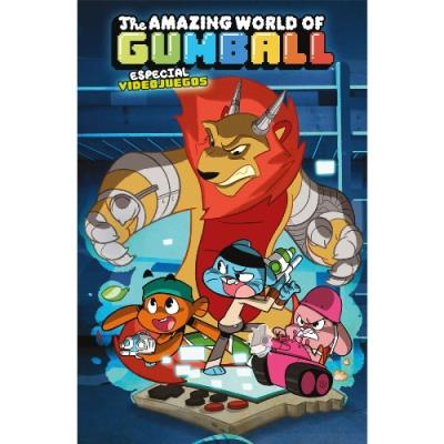 El Asombroso Mundo de gumball 4. especial videojuegos tapa blanda libro autores 4