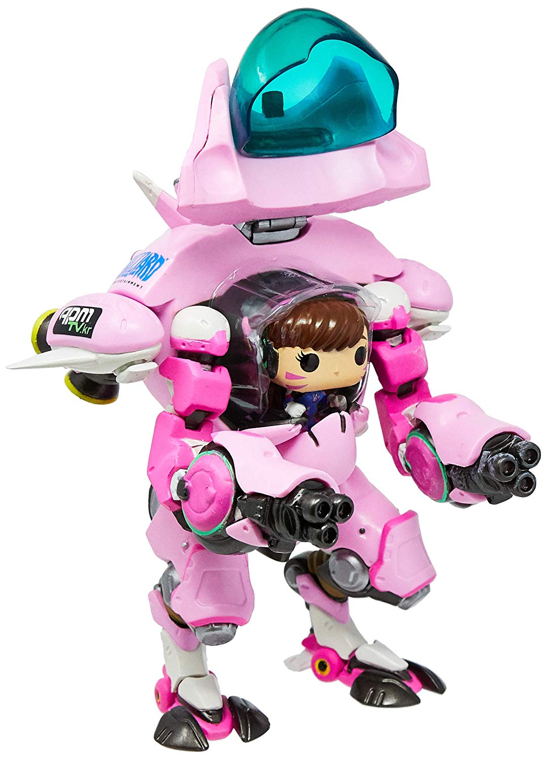Figura Funko Pop! - D.VA con Meka Rosa, Overwatch