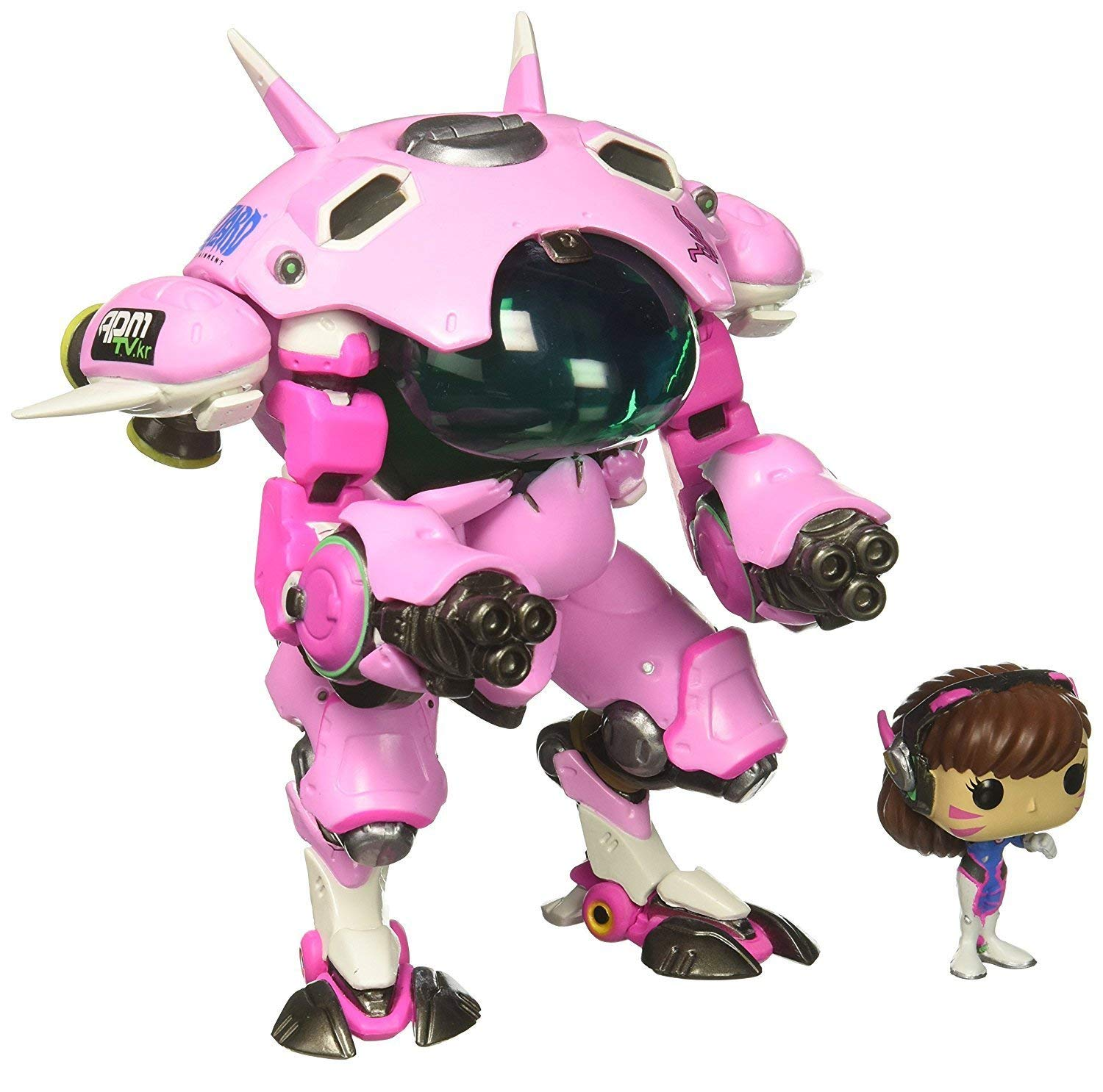 Figura Funko Pop! - D.VA con Meka Rosa, Overwatch