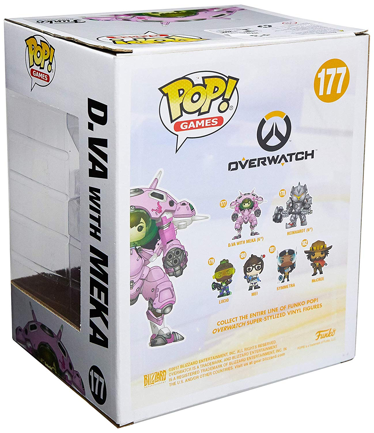Figura Funko Pop! - D.VA con Meka Rosa, Overwatch