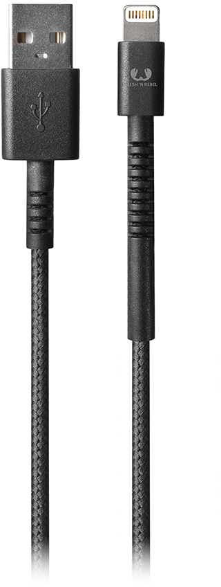 FRESH ‘N REBEL Fabriq, Datenkabel/Ladekabel, 1,5 m, Concrete