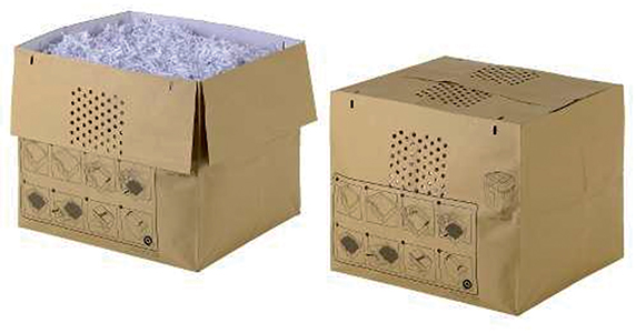 Rexel Opvangzak Voor Auto+ 500X/600X/500M/600M Papierversnipperaar - Opvangbak Tot 80 Liter - 50 Stuks